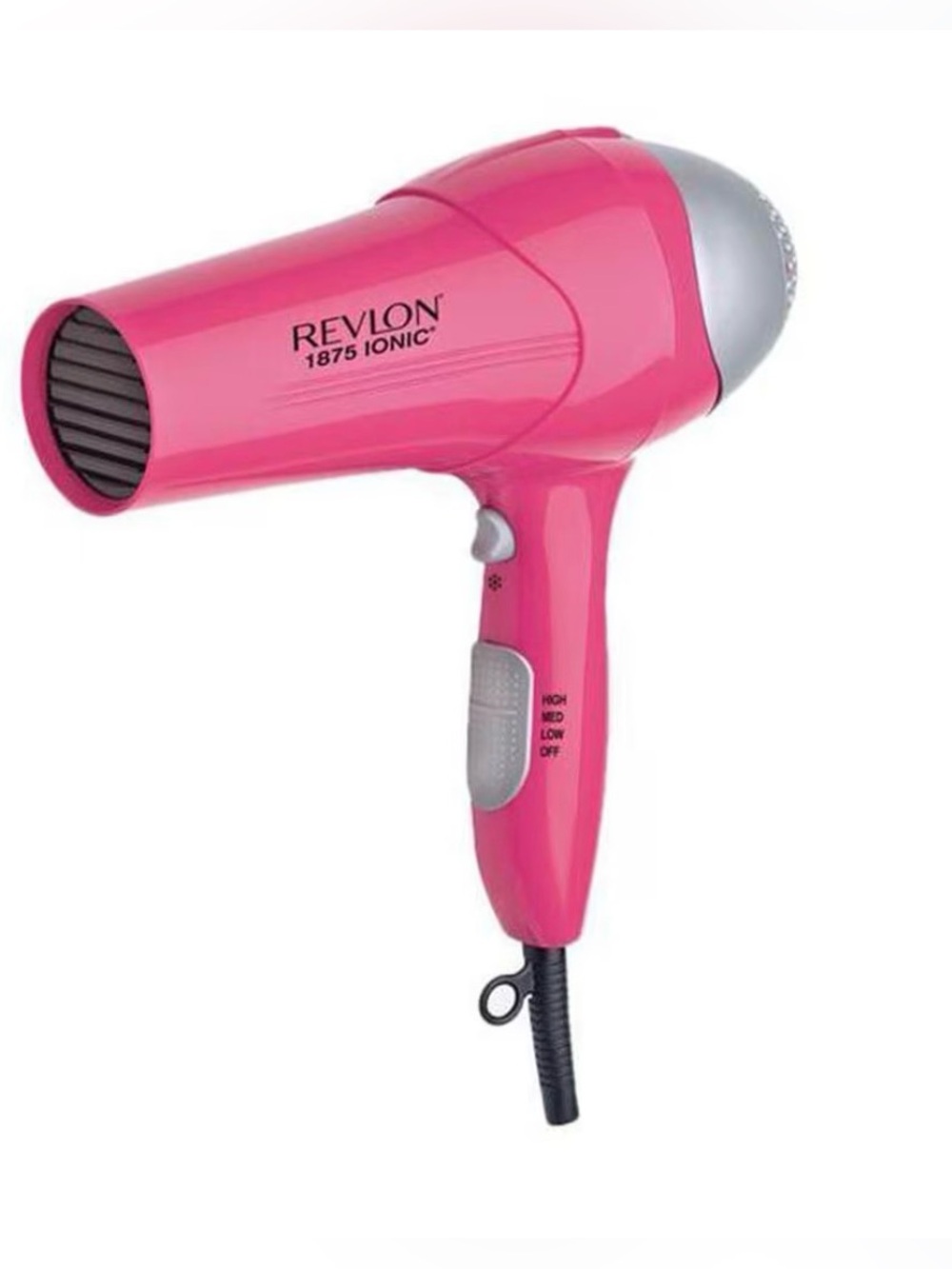 Hot Pink Revlon Ionic 1875W Frizz Control Hair Dryer